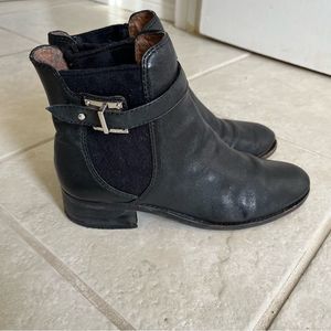 Black booties 